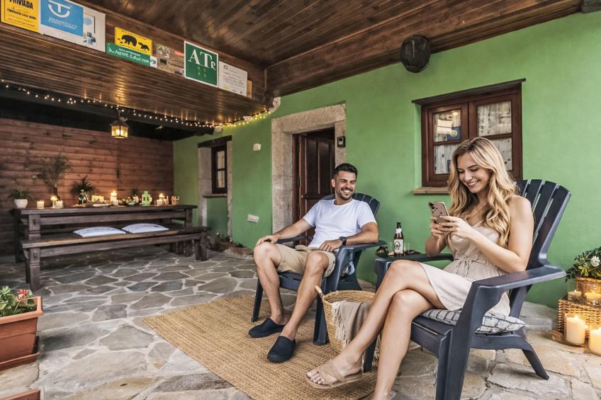 Berghütte mit Terrasse, Kamin und Jacuzzi - foto 7