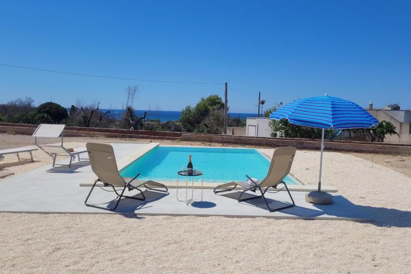 Villa Pescoluse with Pool and Sea View - foto 8