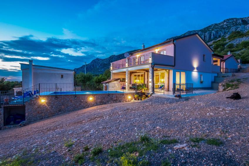 Meerblick Ferienvilla Haus Lucija mit Pool - foto 3
