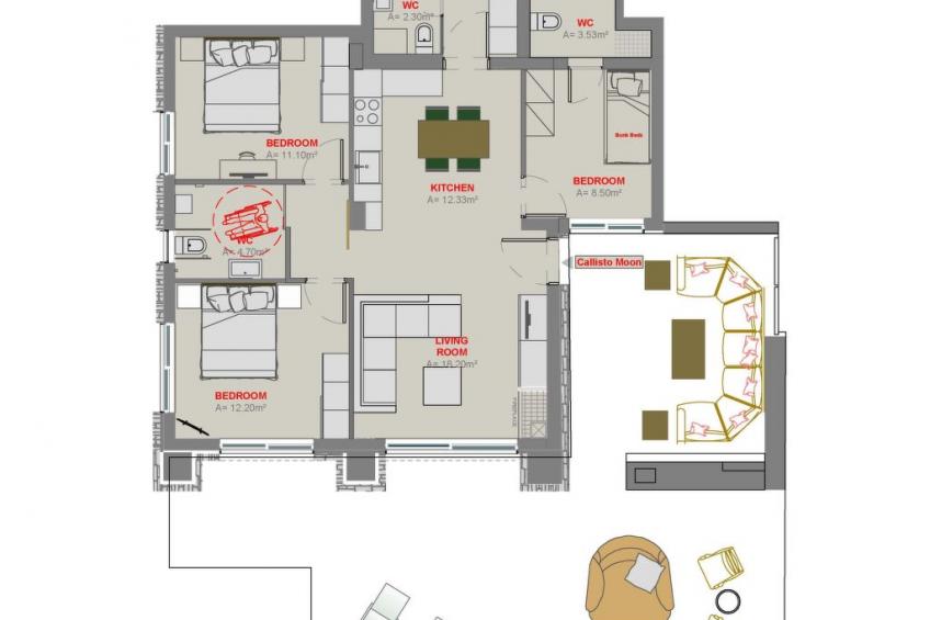 Villa Callisto mit 4 Schlafzimmern am Meer - foto 47