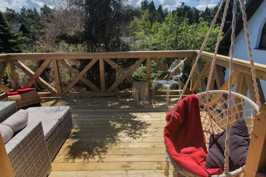 Kiefernwohnung mit Terrasse mit Blick auf den Garten - foto 12