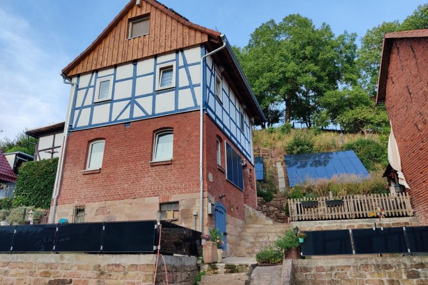 in Holzhausen mit Grill und Terrasse