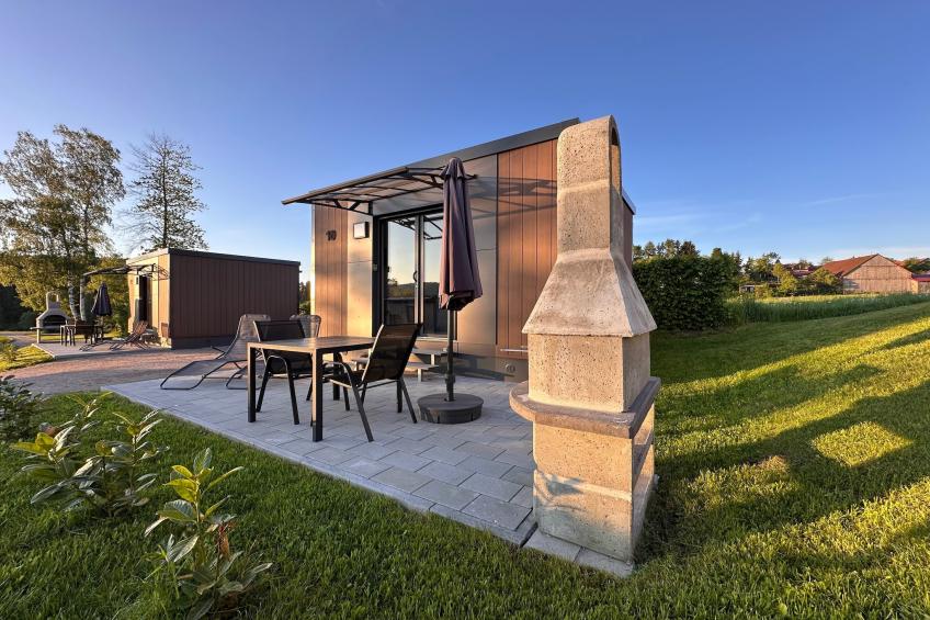 FERIENDORF SEEBLICK - Tiny Chalet am Eixendorfer See
