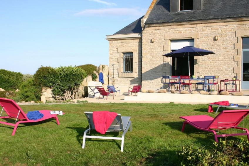 Villa "Le Viben" mit Blick auf das Wasser