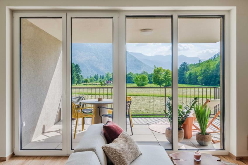 Bovec Chic Apartment with Sauna - One Bedroom Apartment with Balcony - foto 24