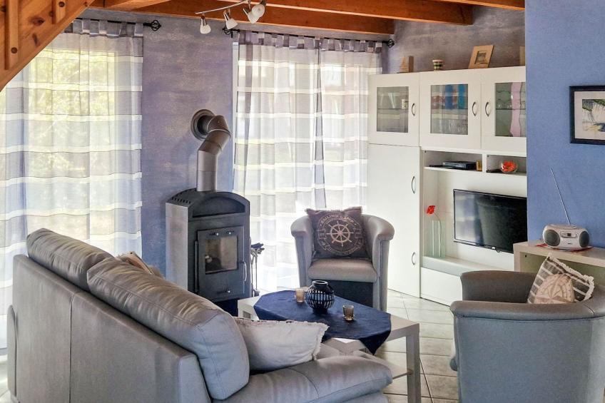 Strandnahes Ferienhaus Strandrubin mit Kamin - foto 3