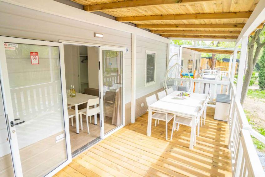 Stacaravan met airconditioning en houten veranda - VW-NHMHW - foto 6
