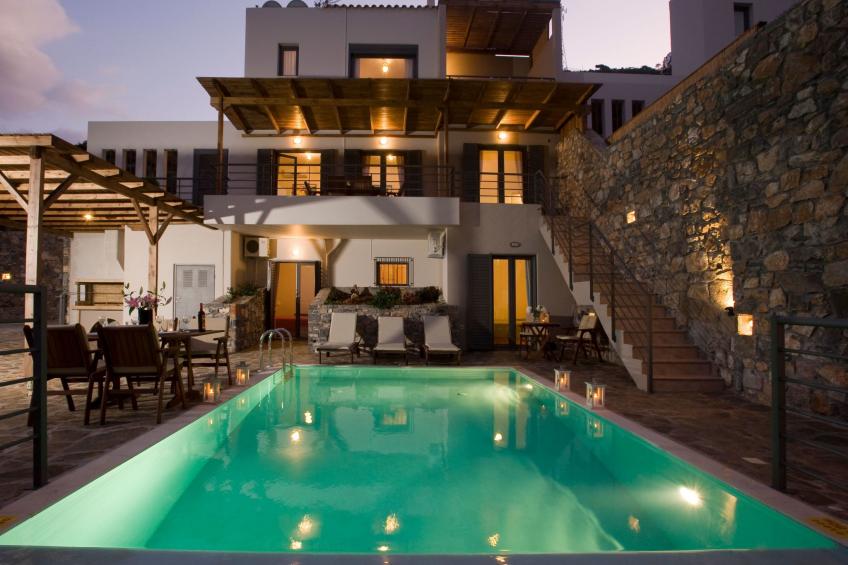 mit Privatpool für 4 Personen  + 2 Kinder ca. 92 m² in Elounda, Kreta (Ost