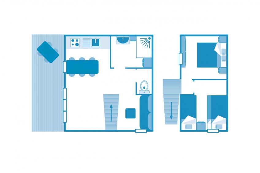 Chalet 5/6p 2Bdrms AirCon - foto 8
