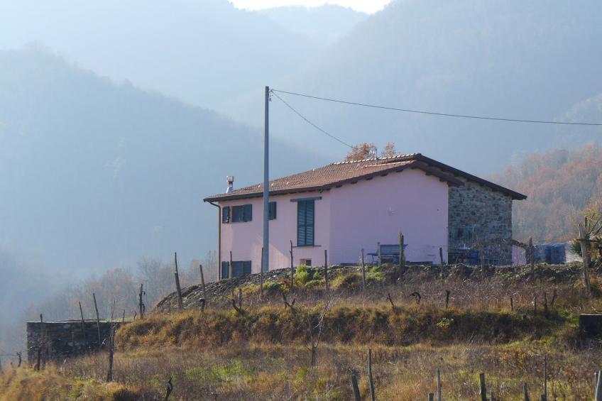 Mini-Appartement Casa Colombana mit Panoramablick