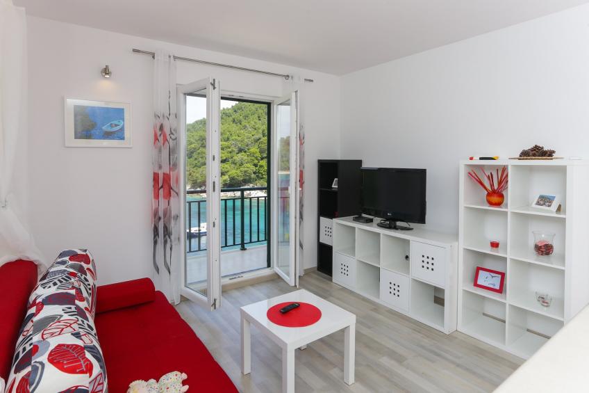 Apartments Posta - Deluxe One-Bedroom Apartment with Balcony and Sea View - Apartman 8 - foto 2