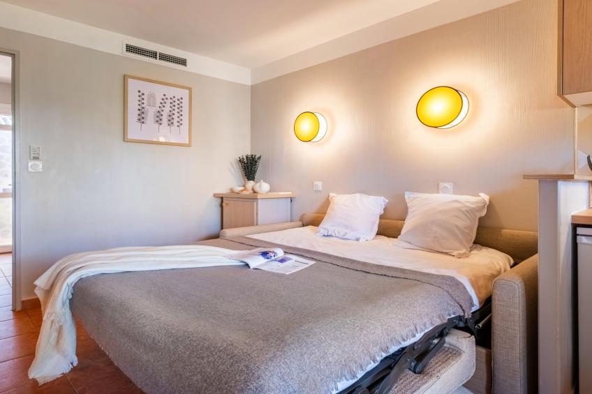 P&V Premium les Rives de Cannes Mandelieu Studio 4 people - 1 sleeping alcove - Terrace or balcony - Renovated - foto 9