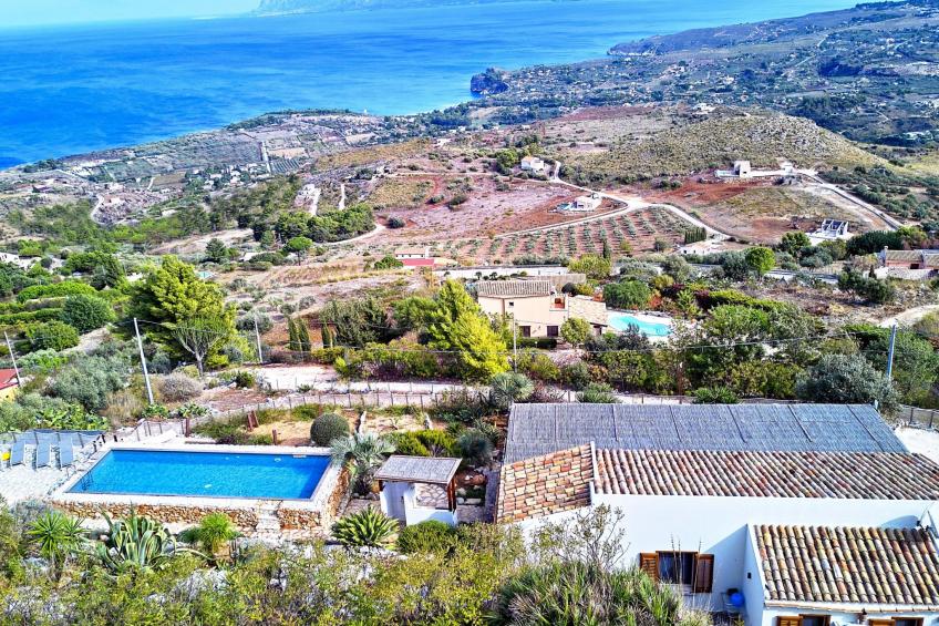 Villa Fenice Scopello Atemberaubender Panoramablick