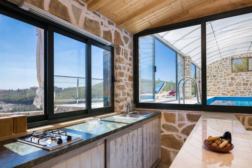 Schöne Steinvilla Divino mit Pool und Ausblick - foto 28