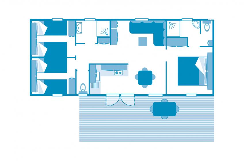 Cottage 6p 3Bdrms AirCon - foto 8