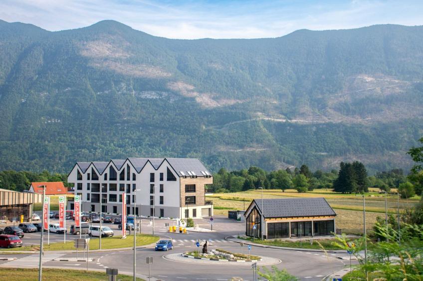 Bovec Chic Apartment with Sauna - One Bedroom Apartment with Balcony - foto 45