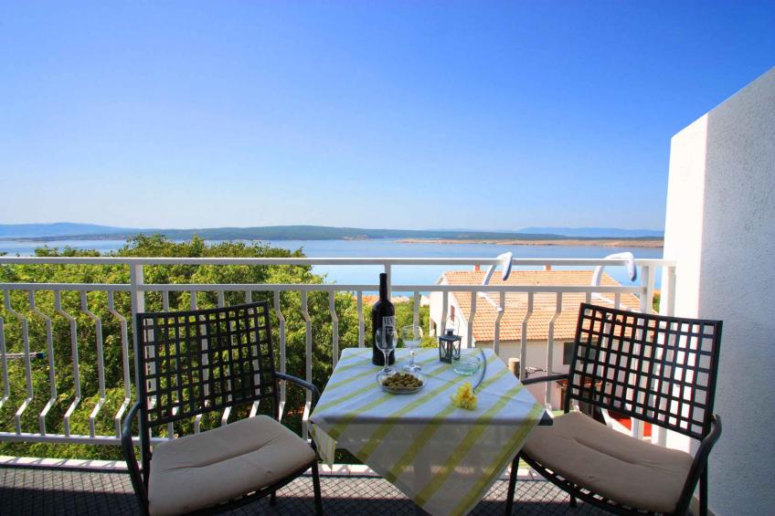 appartement de vacances avec balcon donnant sur la mer - BF-8G58