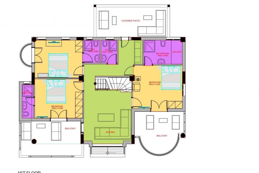Ferienvilla "Mimoza" mit Blick auf das Wasser - foto 37