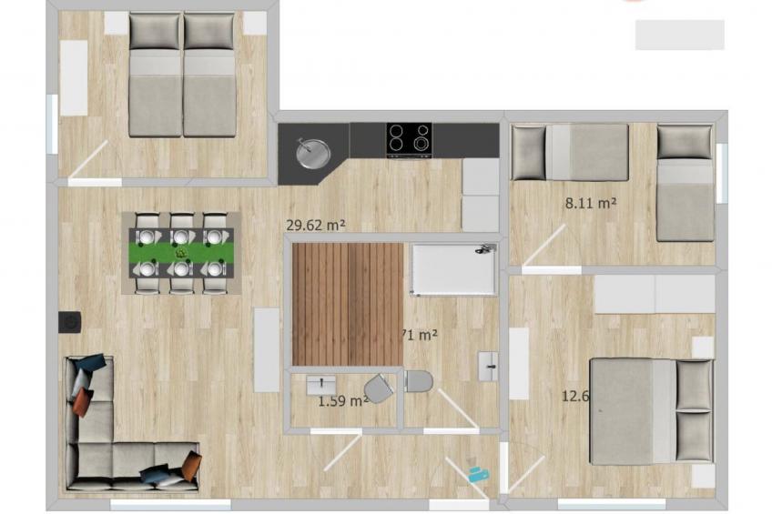 Renoviertes Haus in Husen mit Terrasse und Sauna - foto 2