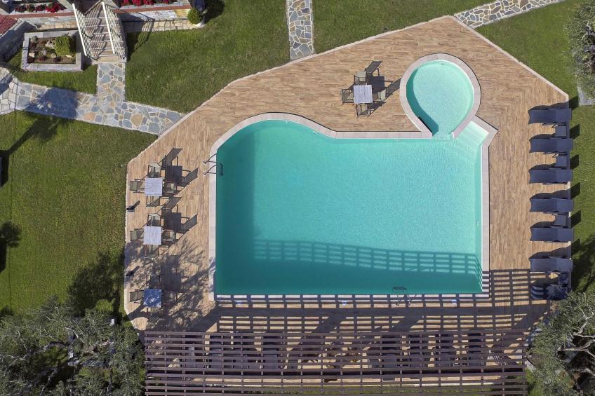 Modernes Studio für 3 Personen, Pool- und Gartenblick - foto 9