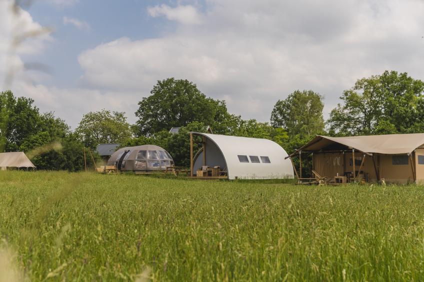 Riverdome with private sanitary facilities ~ and panoramic view (copy)