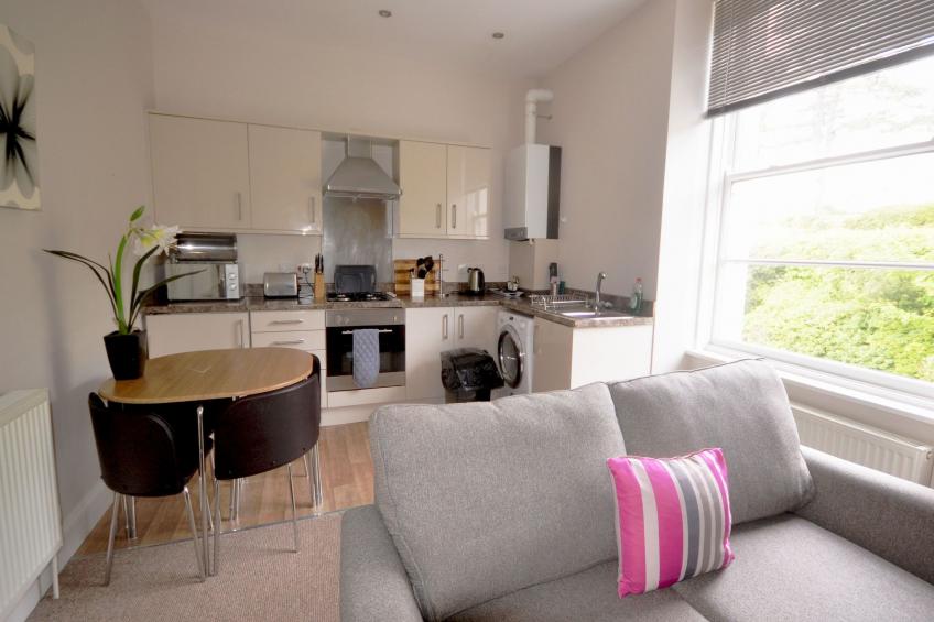 Modern eingerichtete Ferienwohnung in der unteren Etage