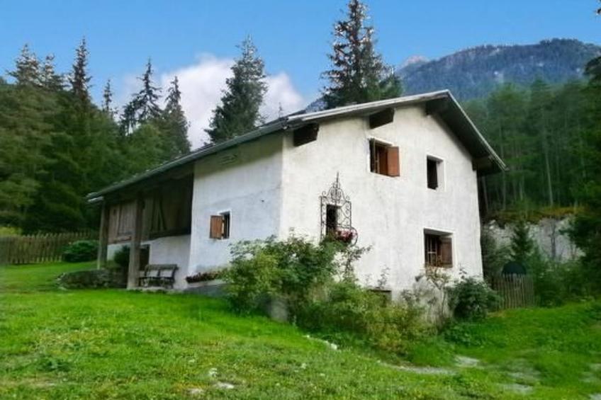 Alte typische Engadinermühle