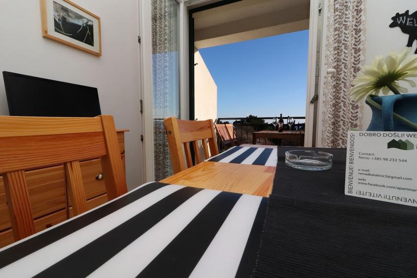 Apartments Trstenica-Standard Two Bedroom Apartment with Balcony and Sea View ( H ) - foto 3