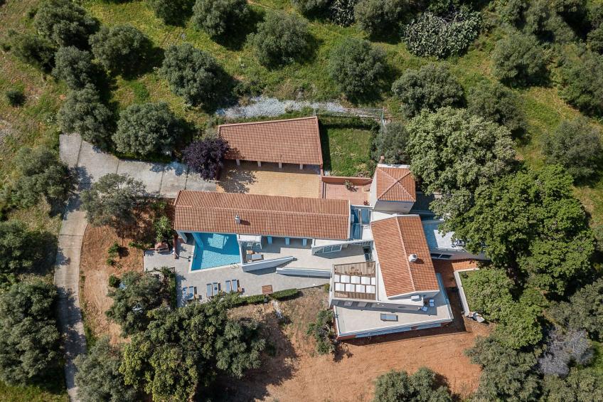 Vilia Haus auf dem Hügel