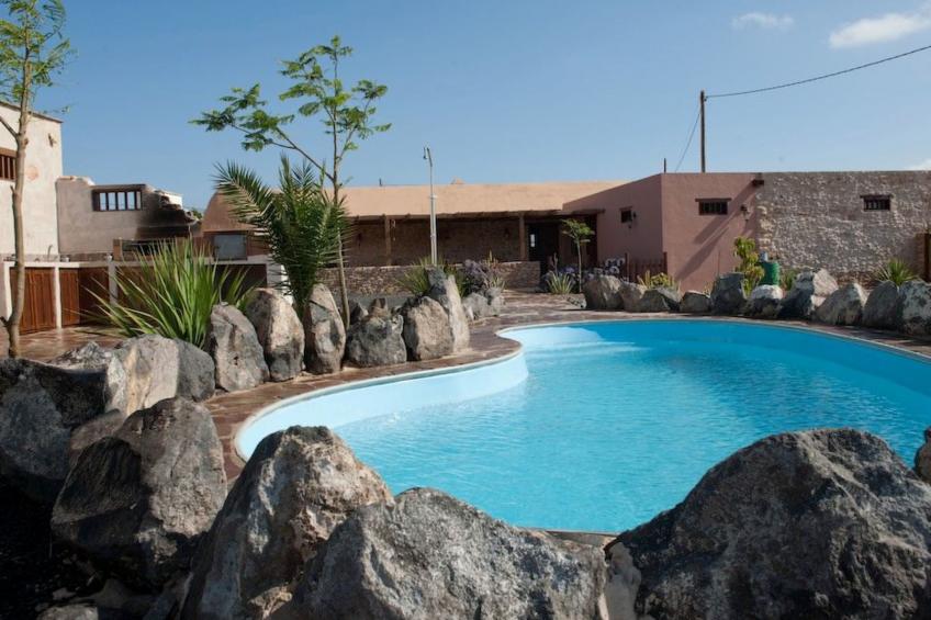 Kanarisches Haus mit privatem Pool und Garten