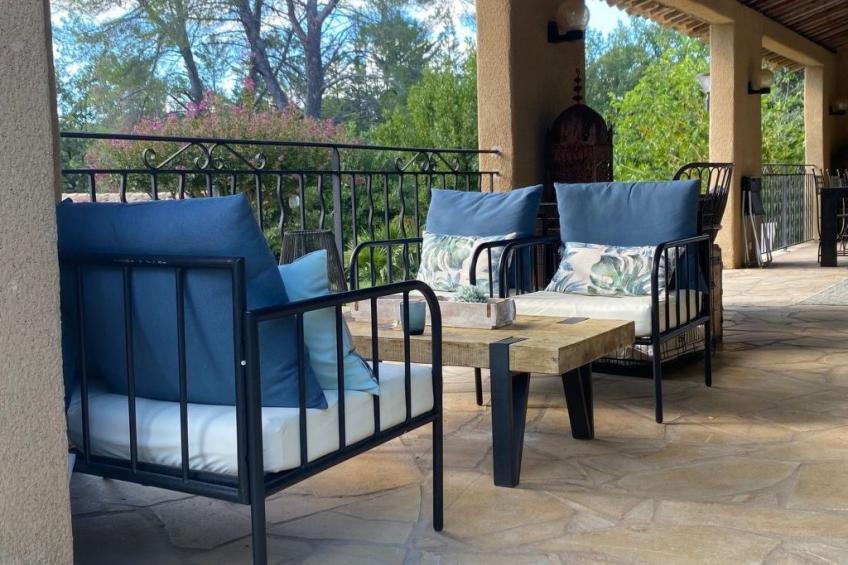 Klimatisiertes Mas Les Heures Bleues mit Pool - foto 9