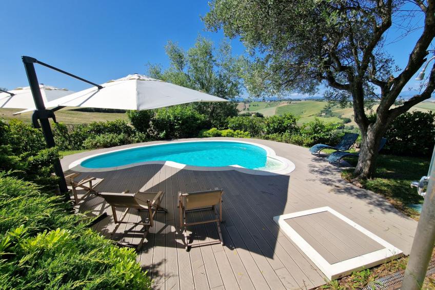 Villa Gelso mit Pool, Sauna und atemberaubender Aussicht - foto 5