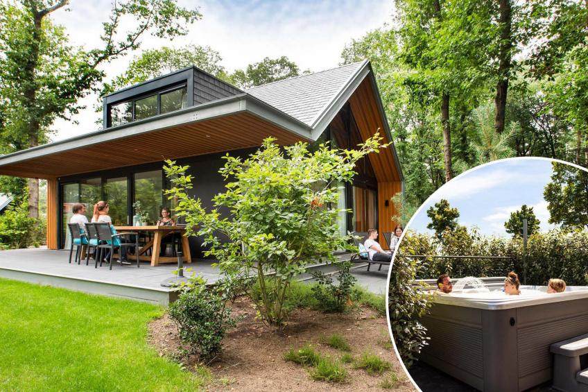 Recreational villa 7 people Wellness