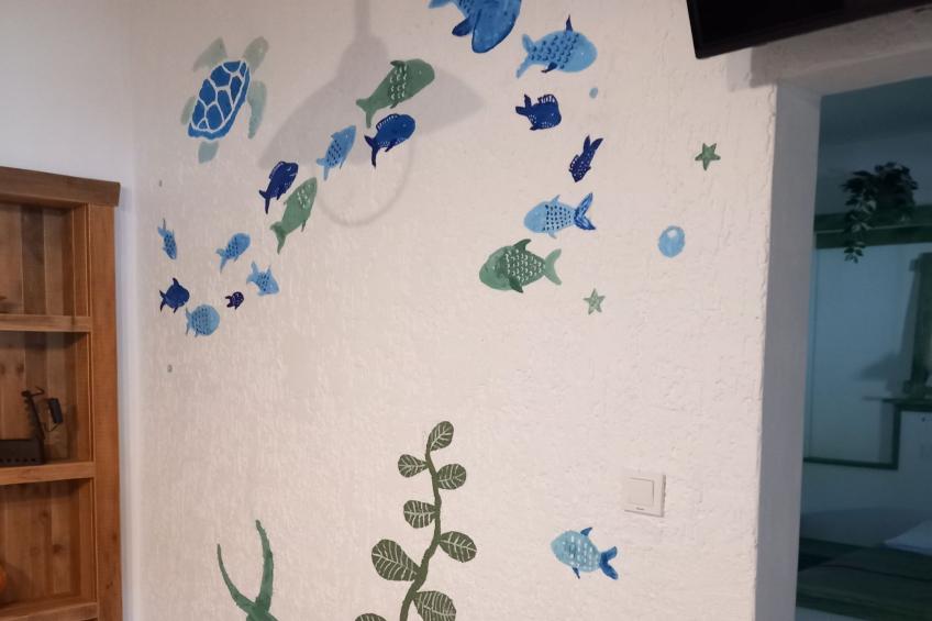 Guest House Green Corner Supetarska Draga - One Bedroom Apartment With Balcony and Sea View - foto 21