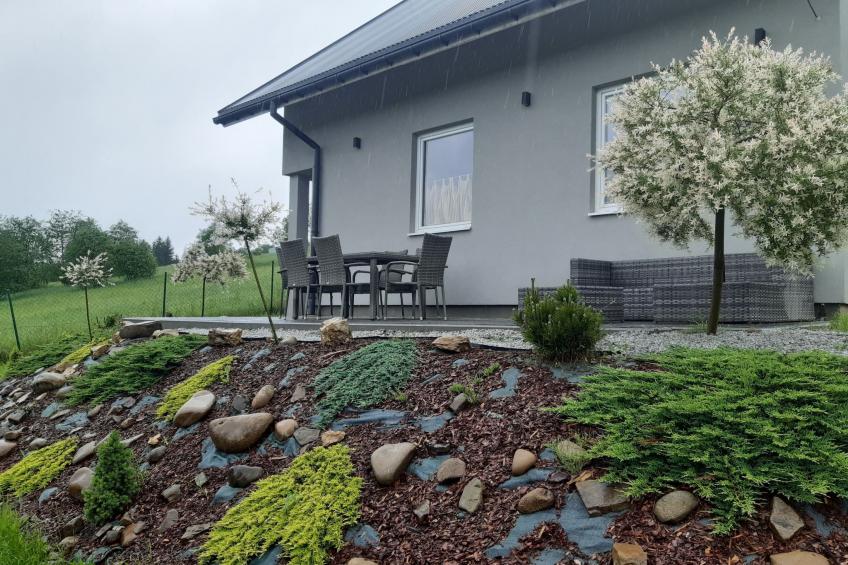 Modernes Ferienhaus in Kiczora mit Großem Garten - foto 16