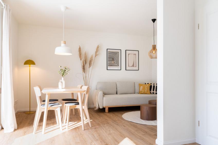 Küstenbutze - Modernes Apartment für 3 im Scandi-Style mit vollausgestatteter K - foto 4