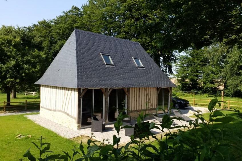 Neues normannisches Ferienhaus mit Charme die Kastanienbäume - foto 10