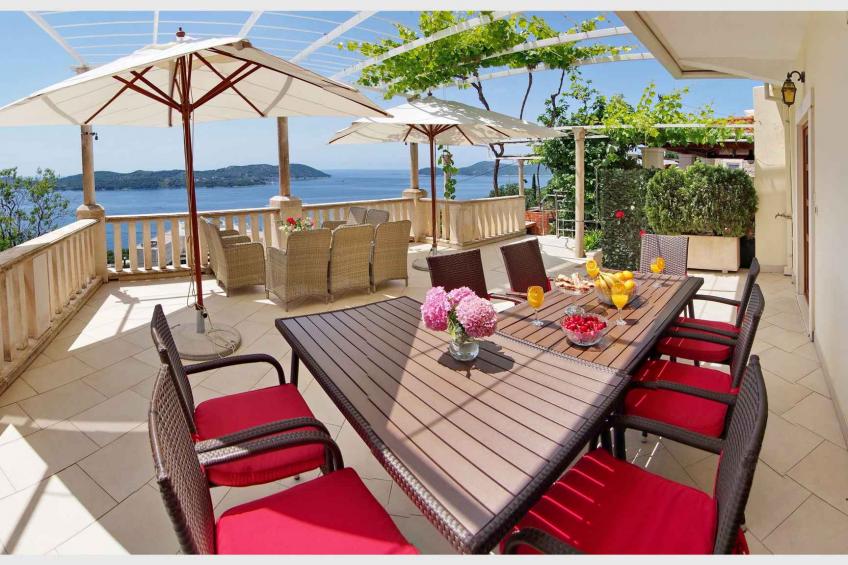 Holiday home with air conditioning, pool and sea view in Orašac - BF-NJH63 - foto 4
