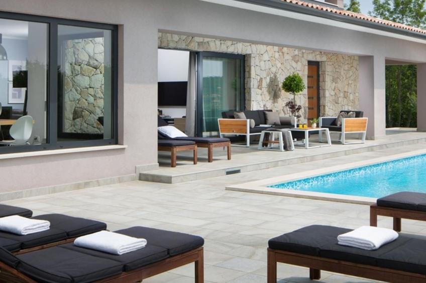 Moderne Villa Arsia mit Pool, gelegen in der Nähe von Labin - foto 6