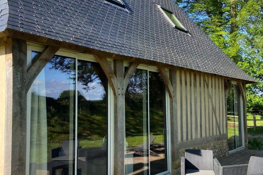 Neues normannisches Ferienhaus mit Charme die Kastanienbäume - foto 20