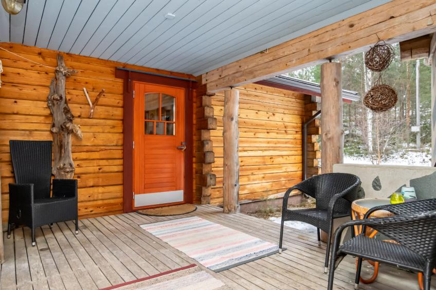 Riutankolo, mustosen lomamökit - foto 7