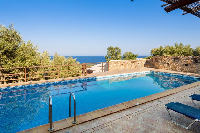 Atemberaubende Aussicht in der Villa bei Elafonissi