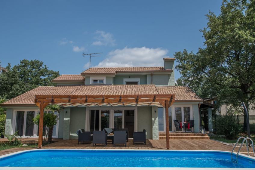 für 10 Personen und 2 Kinder in Juricani, Istrien (Istrische Riviera)