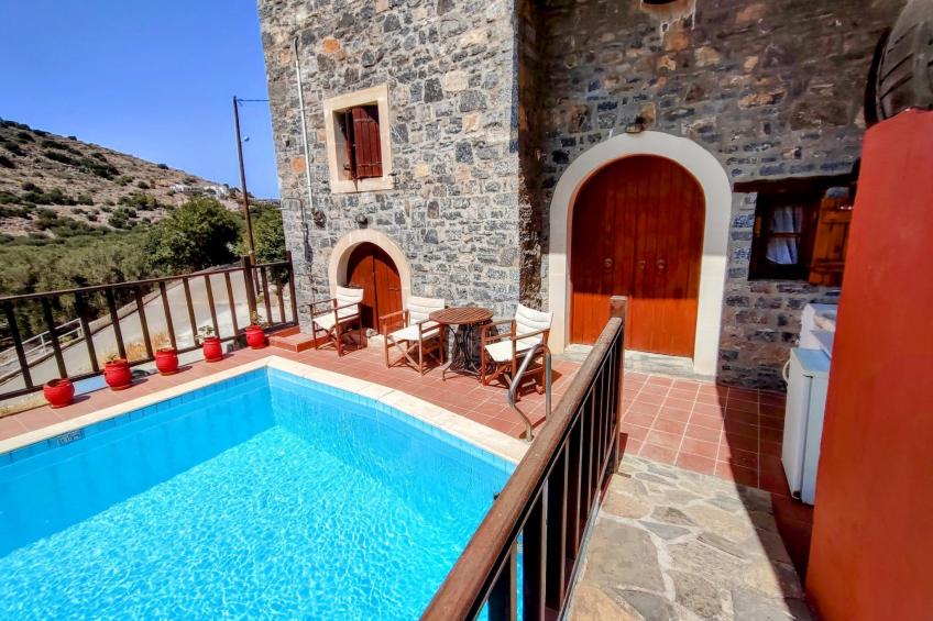 Steinhaus Erato Privater Pool Landschaftliche Kretische Ansichten - foto 5