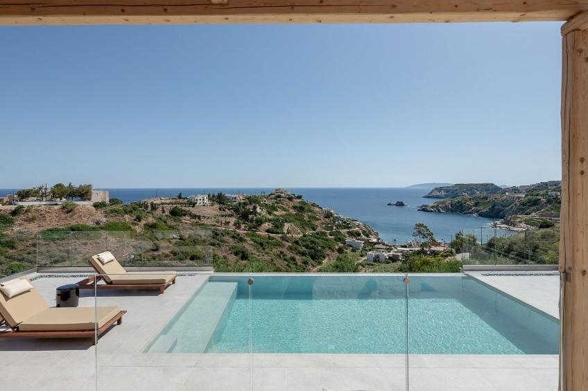 Haus in Gazi mit privatem Parkplatz und herrlicher Aussicht