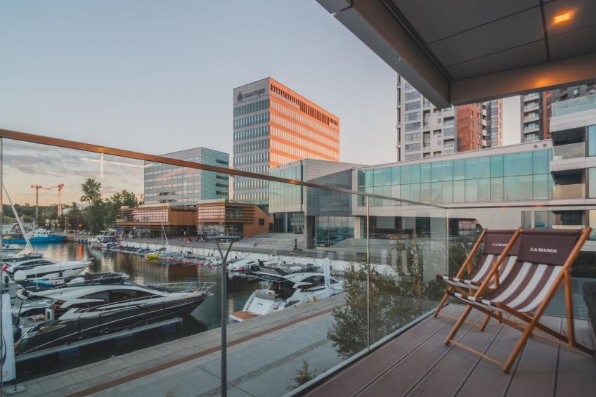 Yacht Park Apartment mit Panoramablick auf den Yachthafen in Gdynia, POLEN - foto 19