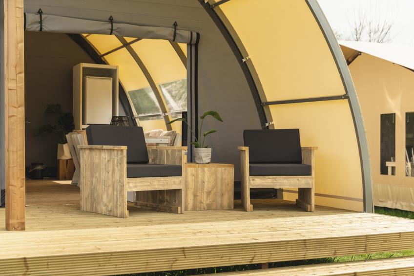Panorama Lodge met privé sanitair ~ en weids uitzicht - foto 9