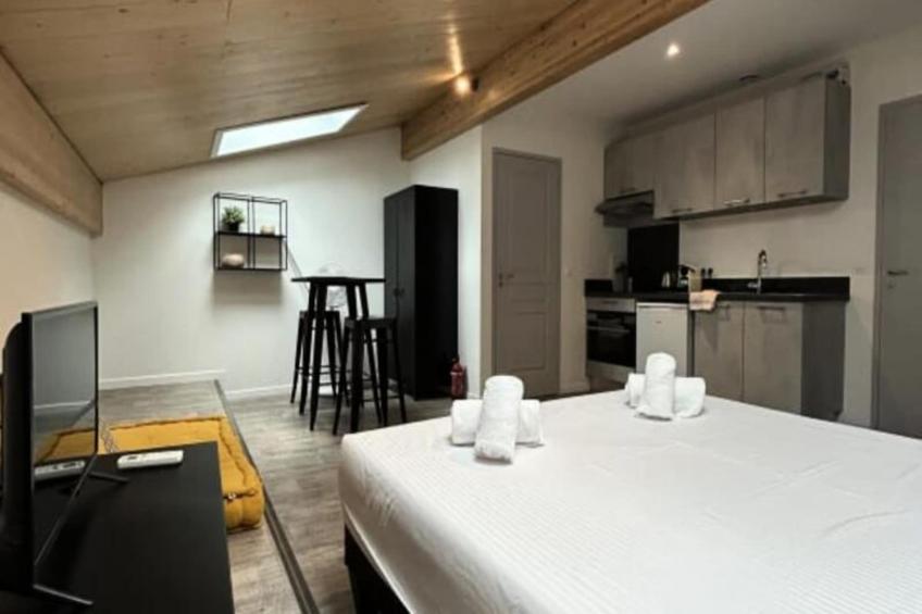 Appartement Rénové Avec Belle Pierre Et Climatisation Pour 2 Personnes - foto 16