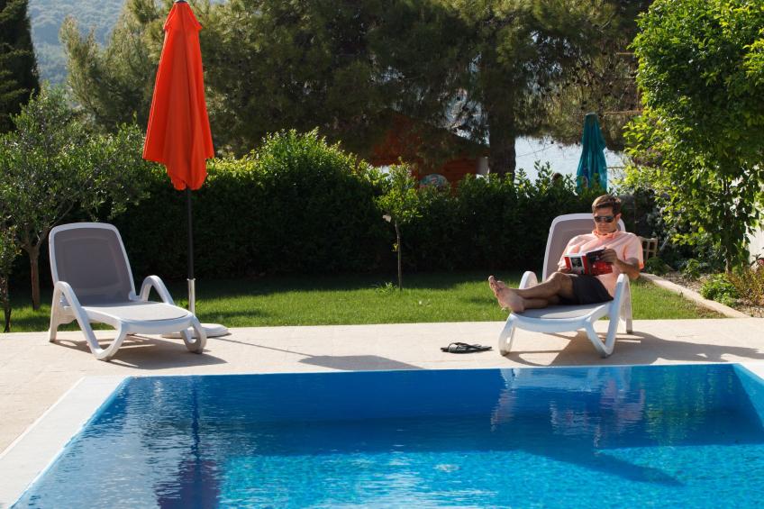 Luxuriöses Haus direkt am Strand, große Terrasse, Pool - foto 7