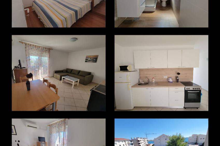 Apartments Cvetnić - One Bedroom Apartment with Sea View and Balcony